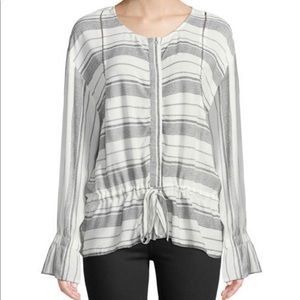 Bobeau Harley Woven Bomber Jacket M lightweight